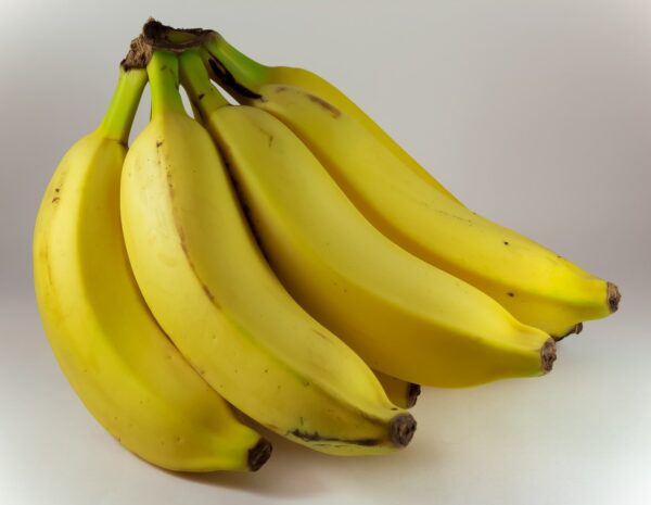 banana, yellow, bunch of bananas