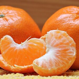 tangerines, oranges, segments